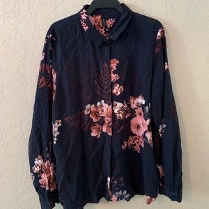 Soyaconcept Floral button up blouse